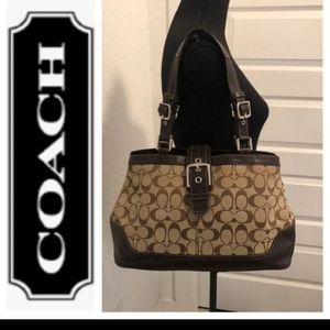 Coach purse and matching wallet